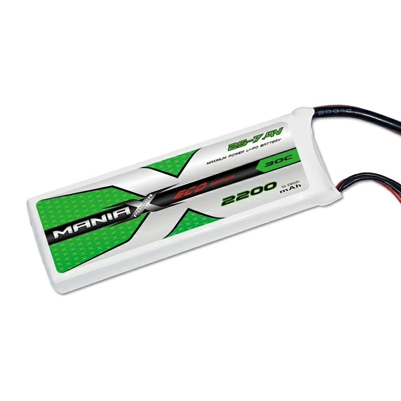 بطارية ليبو 2S-7.4V 2200mAh 30C RX