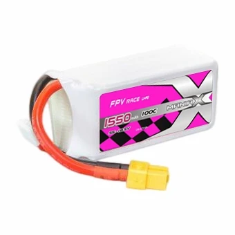 بطارية ليبو للسباق 5S-18.5V 1550mAh 100C FPV