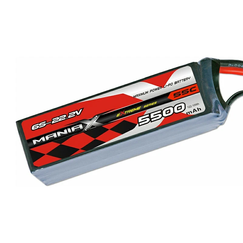 بطارية ليبو 6S-22.2V 5500mAh 55C