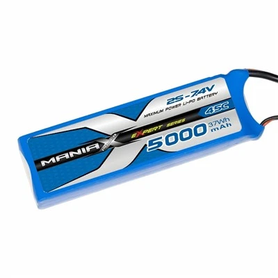 بطارية ليبو ManiaX 2S-7.4V 5000mAh 45C